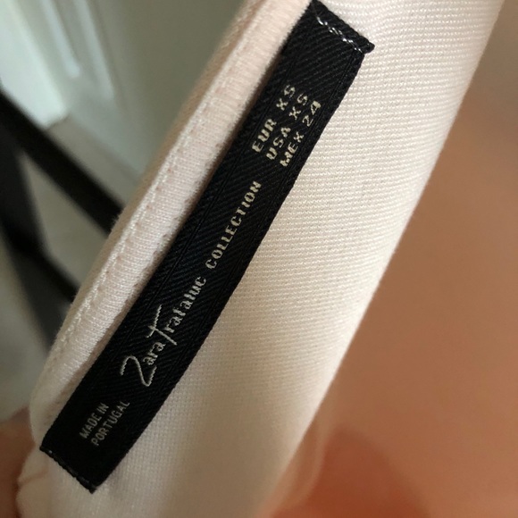 Zara Light Pink Peplum Dress - Picture 4 of 5